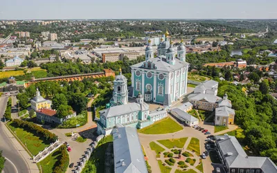 Демидов (Демидовский район). Церковь Успения Пресвятой Богородицы,  фотография. архивная фотография Северный фасад. Фото 1942 г. с аукциона  e-bay.de