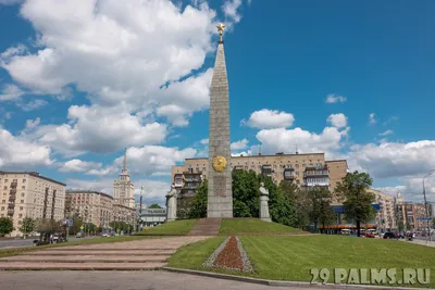 Обелиск «Москва - город-герой», Москва. Карта, фото, как добраться –  путеводитель по городу на MsMap.ru