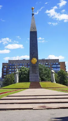 Обелиск «Москва – город-герой» - Retro photos