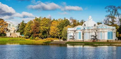 Екатерининский дворец. (г.Пушкин). Царское село (Пушкин). Фото Санкт- Петербурга