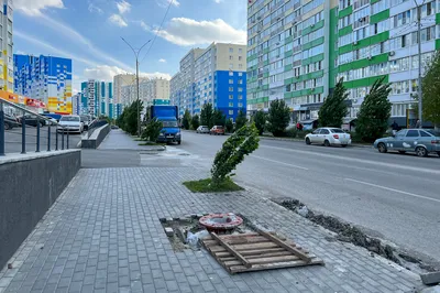 Колесо обозрения в городе Спутник с высоты птичьего полета. Пенза. Июль  2017. — Мгновения жизни — фотогалерея Александра Солдатова