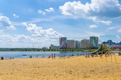 Набережная и фонтанный комплекс Города Спутника, Пензенская область,  Пензенский район, с. Засечное - Приметы городов