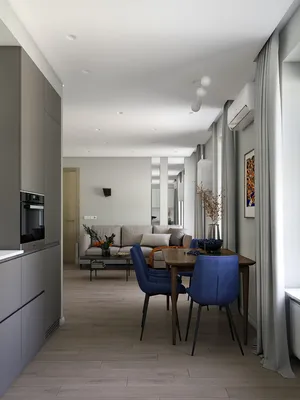 Кухня-гостиная 21 кв.м: дизайн, планировки интерьера, 50+ фото