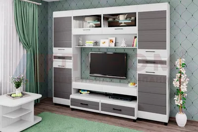 Гостиная Камелия композиция 10 купить в Коврове - Олива мебель