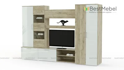 Гостиная Монако белый/капучино / Гостиные / Каталог / Solo rooms - вся  мебель в одном месте