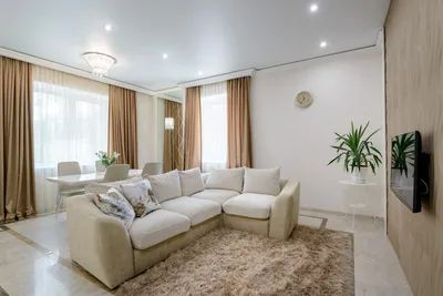Гостиная с двумя окнами: 30+ примеров | myDecor