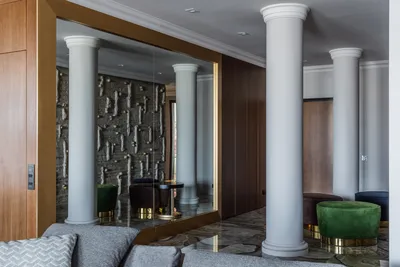 Колонны в интерьере: полезные лайфхаки от дизайнера | myDecor