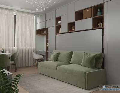 Кровать в гостиной: как обустроить спальную зону в маленькой студии |  myDecor