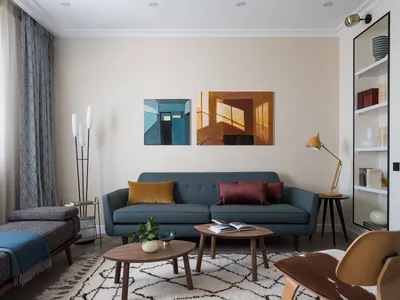Современный интерьер квартиры в светлых тонах