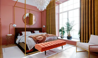 Интерьер в бледно-розовом цвете 〛 ◾ Фото ◾ Идеи ◾ Дизайн | Pink living  room, Pink home decor, Interior