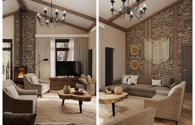 Интерьер гостиной в стиле шале – особенности дизайна, фото гостиной в стиле  шале