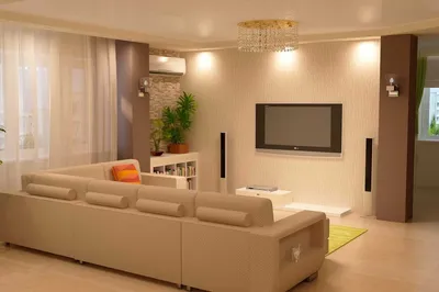 Дизайн двухкомнатной квартиры в теплых тонах — Roomble.com