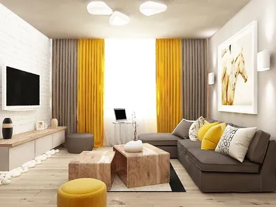 Желтый цвет в интерьере - какие цвета сочетаются с желтой стеной в спальне  с точки зрения психологии