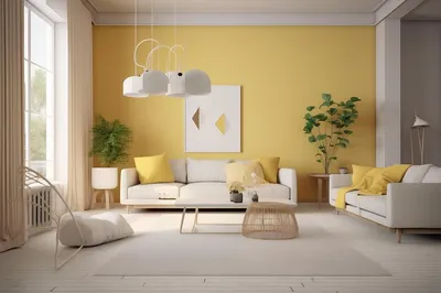 Yellow sofa /желтый диван | Гостиная в желтых тонах, Желтые гостиные,  Уютный дом