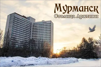 Мурманск.гостиница \"Арктика\" ― ~Сувениры Кольского полуострова~