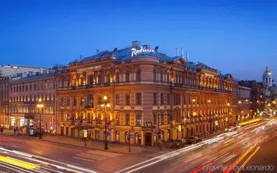 Evening View of the Hotel `Radisson Royal`, Moscow Editorial Photography -  Image of landscape, royal: 85138672