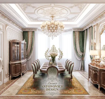 Дизайн гостинной комнаты - Luxury Antonovich Design