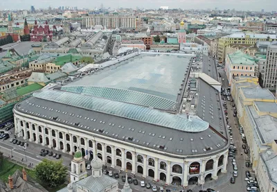Atrium of Gostiny Dvor in Moscow - exhibition center: organizing  exhibitions, renting space