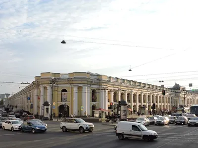 Главный фасад Гостиного двора построил Бенуа - aroundcard