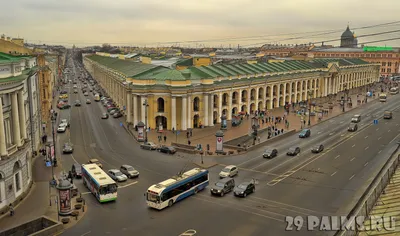 О Петербурге - Гостиный двор в Петербурге