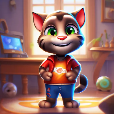 Мягкая игрушка Толкинг Том из игры Говорящий кот Том погоня героев Talking  Tom Hero Dash. - купить с доставкой по выгодным ценам в интернет-магазине  OZON (583529219)