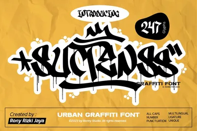 Graffiti Font - Pink Power | Graffiti Fonts