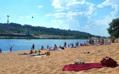 Пляж на Гребном канале, Нижний Новгород — фото, видео, на карте, как доехать