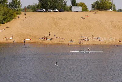 Пляж на Гребном канале, пляжи Щелоковского хутора в Нижнем Новгороде, где  искупаться летом 2022 года - 4 июня 2022 - nn.ru