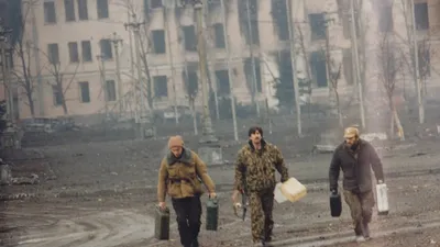 Chechen War... - Chechen War Reenactment ∼ Grozny 1994-1996