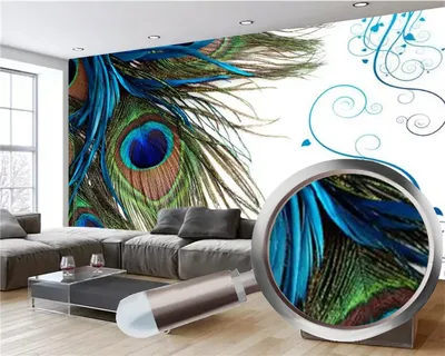 3d Home 3d Wallpaper For Wall Beautiful Peacock Feather 3d 3d Wallpaper For  Wall Home Decor Living Room Bedroom Wallcovering HD 3d Wallpaper For Wall  Paper From Yunlin189, $32.17 | DHgate.Com