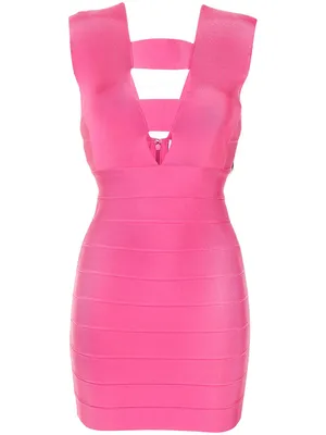 Herve leger платье в бирюзовом цвете на картинке
