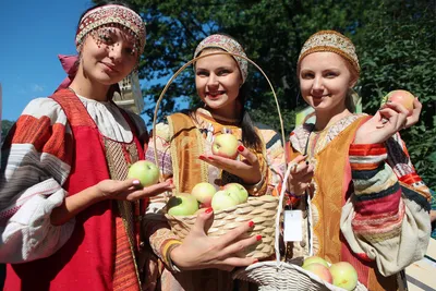 Яблочный Спас картинка с поздравлениями бесплатно | Яблоки, Картинки,  Праздник