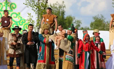 Якутский национальный костюм | Пикабу