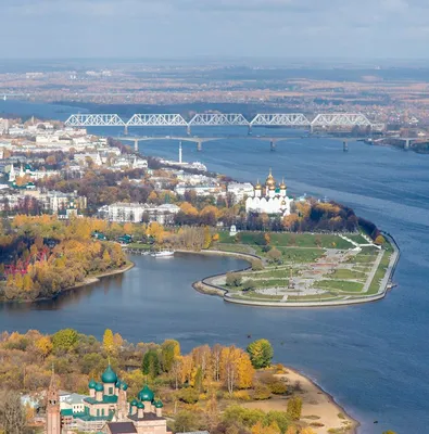 Спасо-Преображенский монастырь, Ярославль (Ярославль, город), фотография.  общий вид в ландшафте