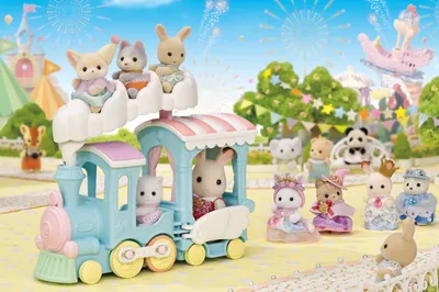 Opening Lots More Baby Stuff - Sylvanian Families Calico Critters - YouTube