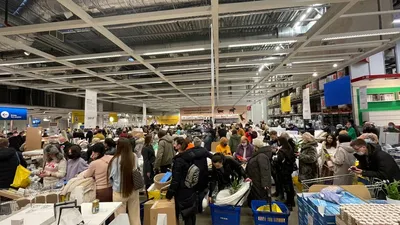 Kazan, Russia - August 31, 2018: Interior Of Large IKEA Store With A Wide  Range Of Products In Russia Stock Photo, Picture and Royalty Free Image.  Image 143148447.