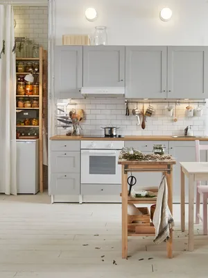 ИКЕА | Ikea small kitchen, Interior design kitchen, Kitchen furniture