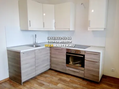 Кухонный гарнитур 'Белая кухня' х2.0м для маленькой кухни в стиле IKEA МОРИ  2 м (МП) ЛДСП купить за 25 810 руб. в Нижневартовске | m-m-mebel.ru
