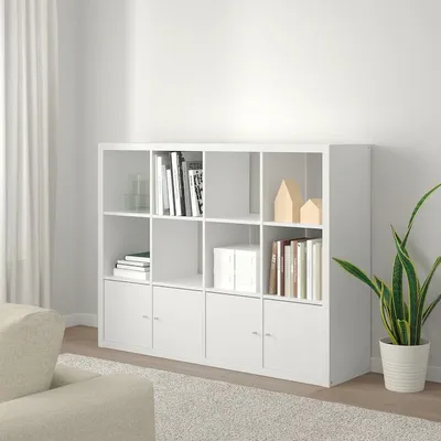 KALLAX стеллаж под беленый дуб 77x147 см | IKEA Latvija