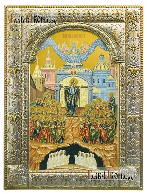 Икона Непроходимая дверь, икона Божией Матери - купить по низким ценам в  интернет-магазине OZON (917867983)