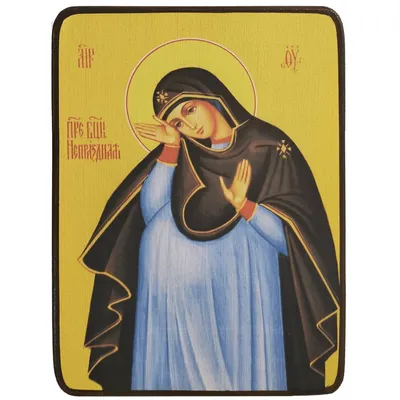 Непроходимая Дверь (рукописная икона), арт. 457-210 - Япос