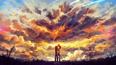 Обои kimi no na wa, твоё имя на рабочий стол