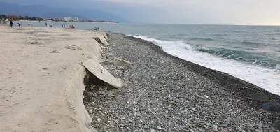 🌊Исчезающие пляжи на Имеретинке. Сочи 🌴(Сириус) | Недвижкин в Сочи | Дзен