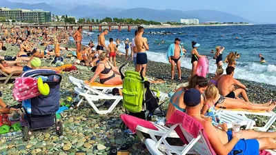 Пляжи курорта Имеретинская Бухта: Мирный, Весёлое, Совхоз Россия