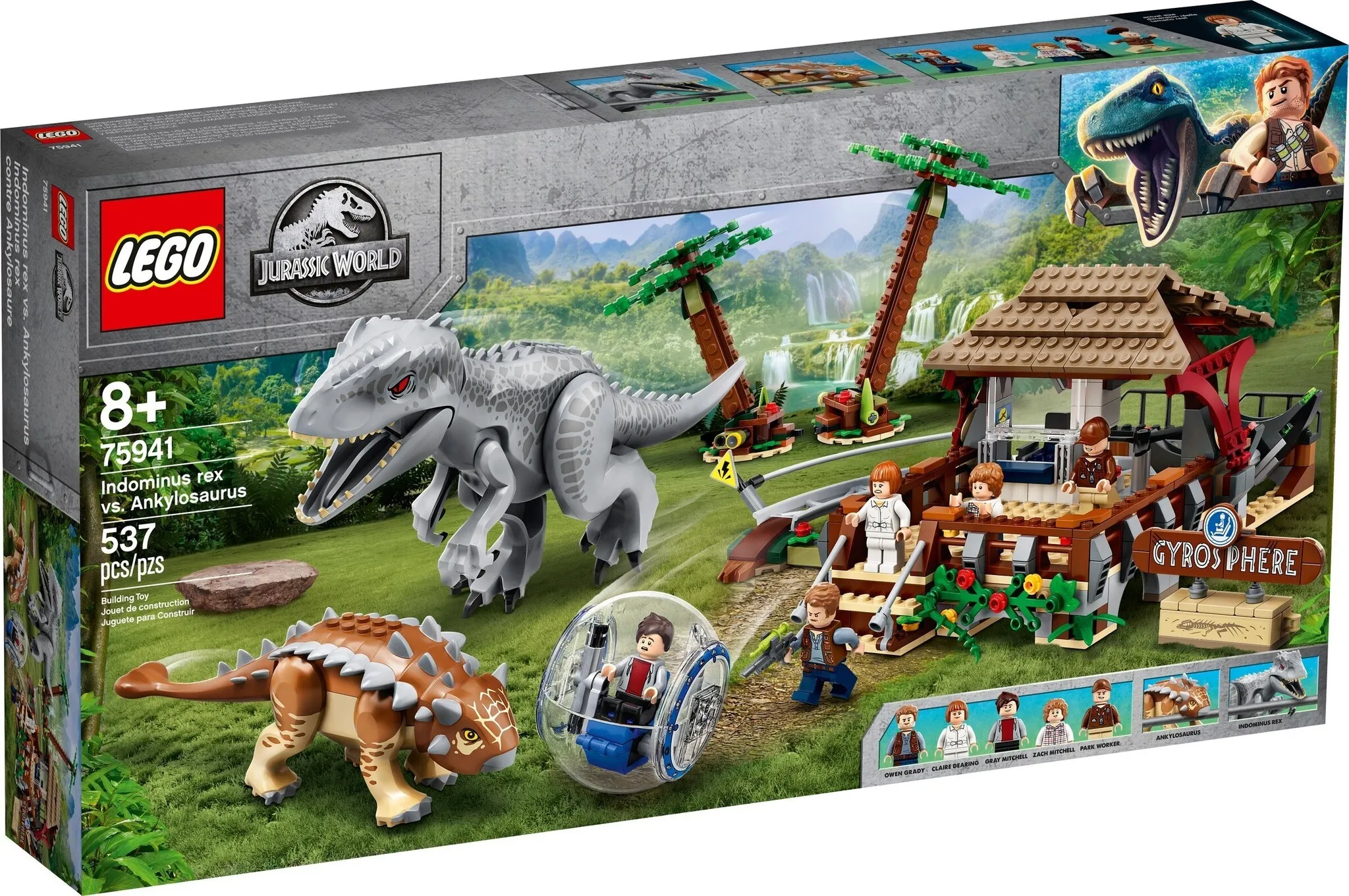 LEGO Jurassic World Индоминус-рекс против анкилозавра 75941 купить в Москве | Доставка по России. LEGO Jurassic World Индоминус-рекс против анкилозавра 75941 купить в Москве | Доставка по России.