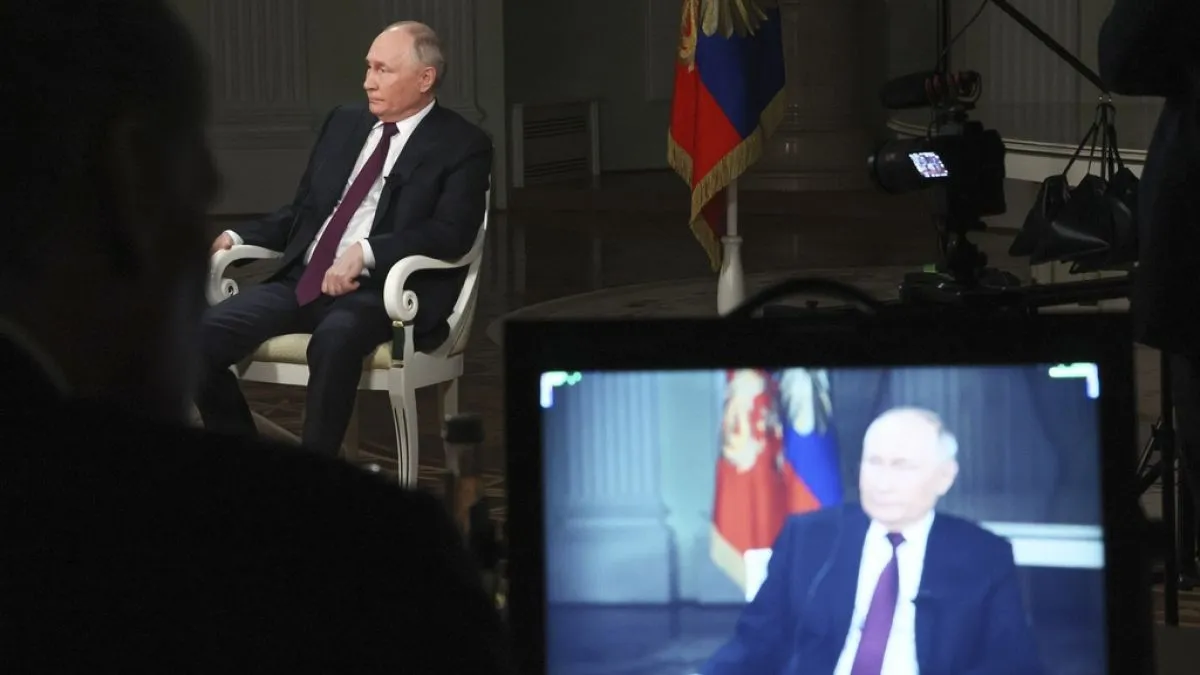 Главные цитаты интервью Владимира Путина Такеру Карлсону 9 февраля 2024 года: Тезисы президента - KP.RU Главные цитаты интервью Владимира Путина Такеру Карлсону 9 февраля 2024 года: Тезисы президента - KP.RU