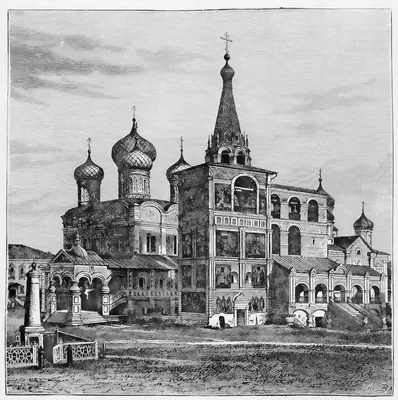Файл:Ипатьевский монастырь в Костроме, вид на собор.jpg — Путеводитель  Викигид Wikivoyage