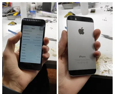iPhone 5 платы: фото с увеличением