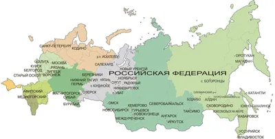 Карта России