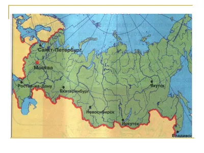 Комфорт-сервис. Карта часовых поясов России